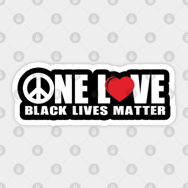 Black Lives Matter Sticker by Rise And Design
